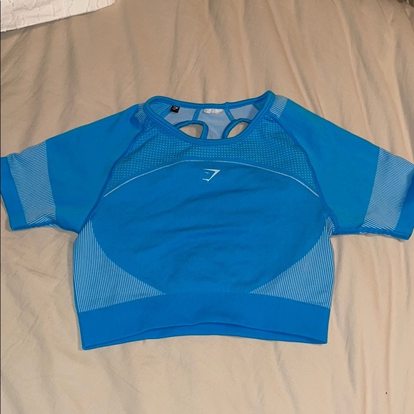 Gymshark Tops - Short Sleeve Gymshark Crop Top